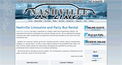 Desktop Screenshot of nashvillelxlimo.com